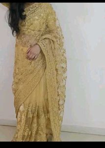 Gorgeous Gold Saree