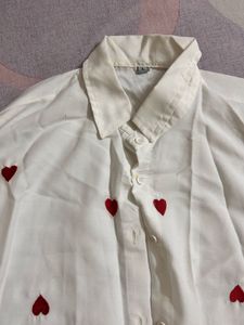 Red Heart printed Shirt 👕