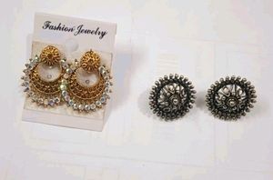 Earrings Pack Of 2