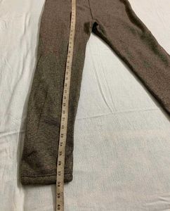 Warm Comfy Brown Pants/ Leggings