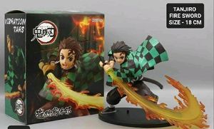 Tanjiro Kamado Fire Sword Action Figure 18cm