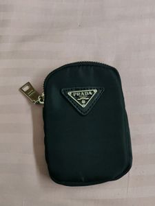 PRADA INSPIRED BLACK POCHETTE WITH  POUCH