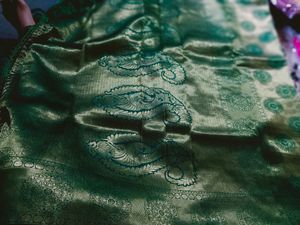 Semisilk Kanjiwaram Silk Sari