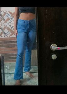 Bootcut High Waist Jeans