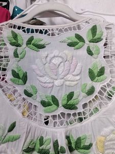 Embroidered Floral Blouse