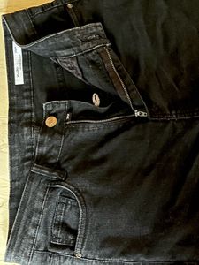 Black Bootcut Flare Jeans High Waist