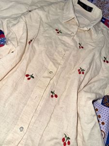 Cute Embroidered Shirt