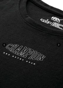 HRX Champion Black Tee For Women