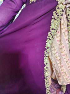 Shrug With Kurta Pant And Dupatta