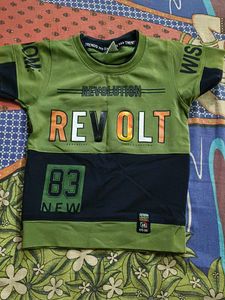 Boys T-Shirt &amp; Jeans Short Set