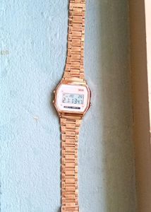 Casio Rose Gold Model Watch