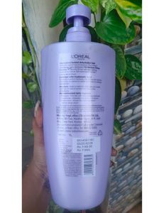 L&#39;Oreal Paris Moisture Filling Shampoo, With Hyaluronic Acid, For Dry &amp; Dehydrated Hair, Adds Shine &amp; Bounce, Hyaluron Moisture 72H, 1L, Haircare,1Liter, Trending,freeupofficial