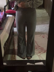 Grey Flared Pantss