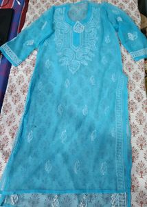 Chikankari Kurta with Inner