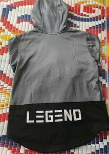 Gray Zip-Up Hoodie