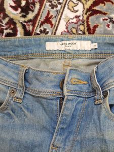 Distressed Denim Jeans