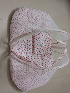 Newborn baby Bedding Set With Pillow Mosquito Net
