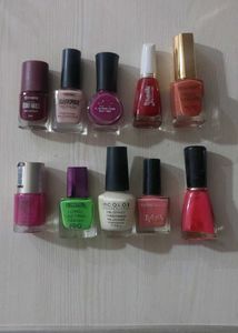 Nail Polish Bundle - 10 Colors