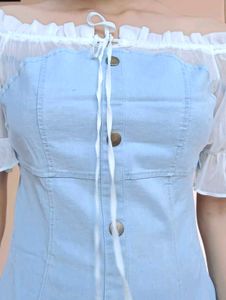 Pretty Woman Denim Dress