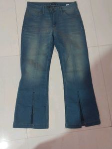 Flared Denim Jeans