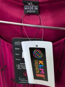 Elegant Red Tunic Top