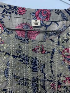 Beautiful Kurta With Embroidery Just For Rs 349