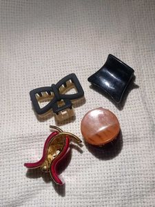 Hair Accessories Clutcher 4piece Combo Pack
