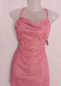 Pink Backless 🎀🌷🌸🥵Dress
