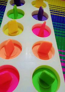 Colorful Shape Ice Cream Mould