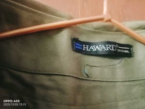 Olive Green Trench Coat