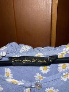 Floral Button-Down Top