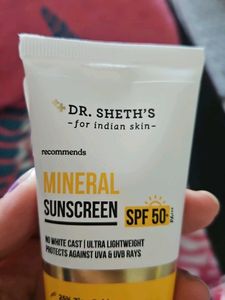 Dr. Sheth&#39;s Mineral Sunscreen SPF 50