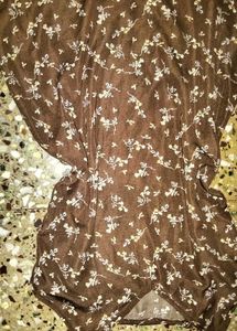 Floral Brown Dress