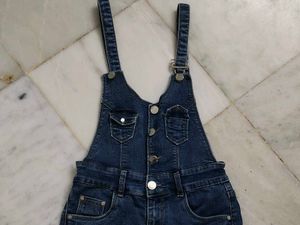 kids denim dungree