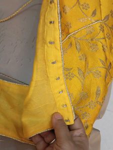 Yellow blouse