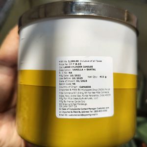 Bath And Body Works Vanilla Santal