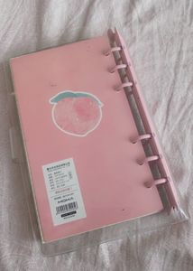 Korean Leaf Note Peach