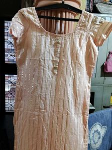Peach Kurta
