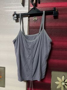 Blue Sleeveless Top