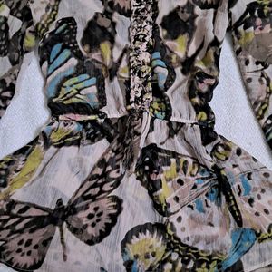 Y2k Vintage Butterfly print Top