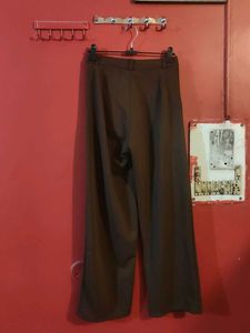 Brown Wide Leg Trousers