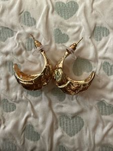 Gold Hoop Earrings