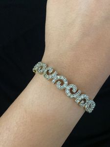 Elegant Crystal Embellished Bracelet