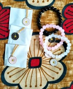Pack Of 6 Bracelet And Pendant Combo
