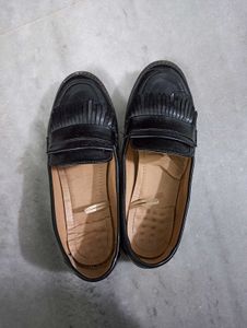 Women Slip-On Kiltie Loafers