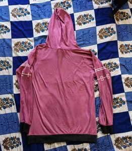 Pink Graphic Hoodie