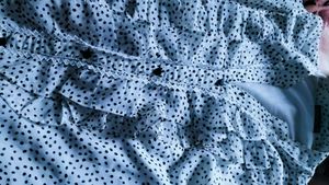 Ruffle Polka Dot Top