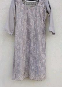Elegant Embroidered Kurti