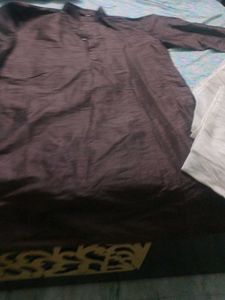 Brown Kurta Set
