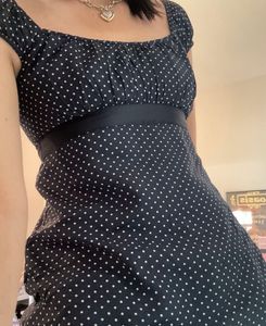 Hollister Polka Dot babydoll top✨